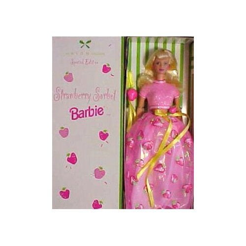 1998 Strawberry Sorbet Barbie Doll Avon Exclusive Special Edition Mattel  #20317