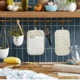 thumbnail image 2 of KitchenAid Albany Pot Holder 2-Pack Set, Milkshake, 7"x10", 2 of 5