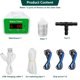 thumbnail image 3 of Kit de riego por goteo, carga USB, temporizador de goteo de agua para hombre perezoso, herramienta de jardín Wdftyju  Libre de BPA, 3 of 8
