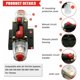 thumbnail image 4 of Red de almacenamiento para maletero de coche, 4 piezas Organizador de bolsillo para maletero de coche, bolsa de red de almacenamiento para coche con adhesivo mágico elástico para bolsa de equipaje de, 4 of 5