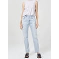 thumbnail image 1 of AGOLDE Mia Mid Rise Straight Organic Denim Jeans Blue ( 33 ), 1 of 2