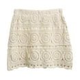 thumbnail image 2 of Falda de Ganchillo para Mujer, Falda para La Playa de Alto, para Ir de Compras en La Playa Al Aire Libre, 2 of 8