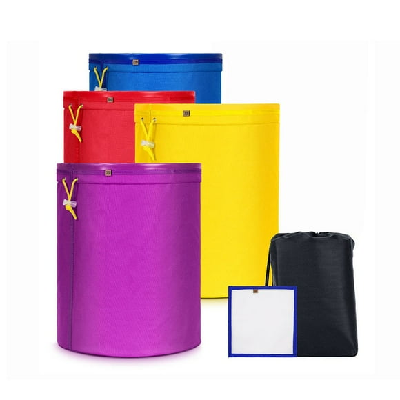Extraction Bags, 4 Pack 1 Gallon Bubble Bags, With Press Sieve And Storage Bag