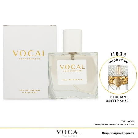 Vocal Performance Eau de Parfum For Unisex Inspired by By Kilian Angels' Share 1.7 FL. OZ. Perfume Vegan, Paraben & Phthalate Free Never Tested on Animals