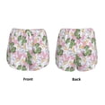 thumbnail image 6 of Goofa Lilies Flowers Printed Women 2 in 1 Running Shorts,Quick Dry Athletic Workout Shorts,High Waisted Athletic Shorts with Liner Pockets-X-Large, 6 of 9