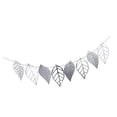 thumbnail image 1 of Colgante flor hojas Banner flor de Navidad deja hueco guirnaldas colgantes decoración plata d Magideal Colgante flor hojas Banner, 1 of 7