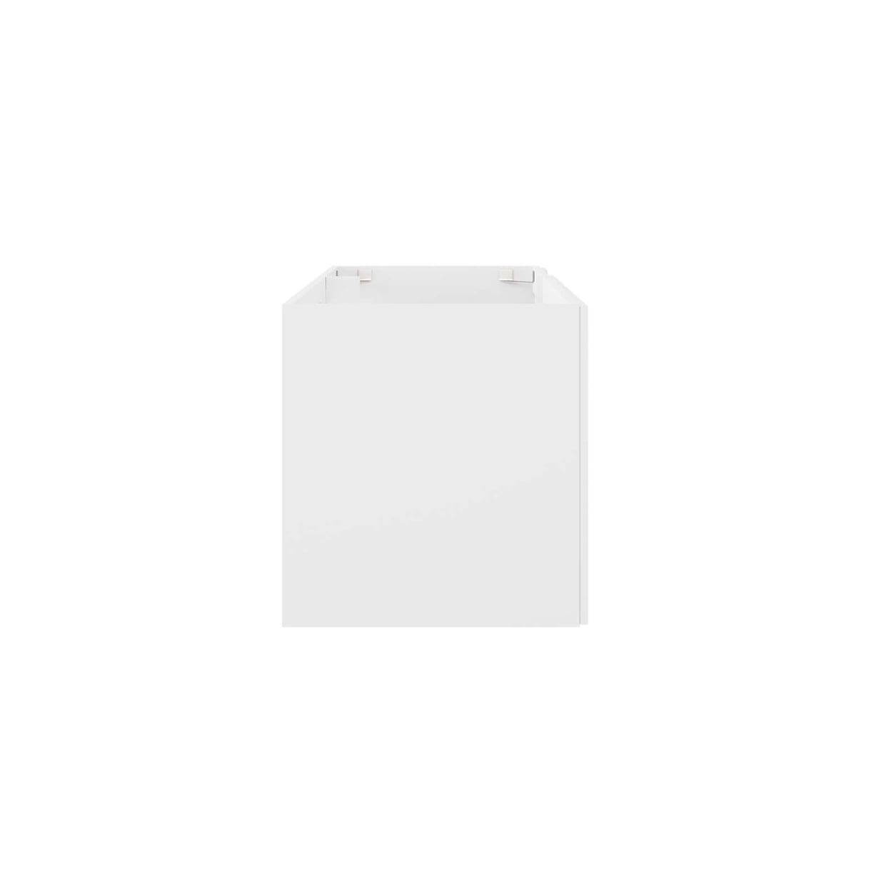Vitality 48" Double or Single Sink Compatible (Not Included) Bathroom Vanity Cabinet in White