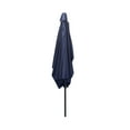 thumbnail image 6 of 6x9FT Outdoor Rectangular Umbrella with with Crank and Push Button Tilt, Large Sun Patio Waterproof Umbrella for Deck Pool Backyard Garden, No Base Included, Navy Blue, 6 of 7