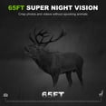 thumbnail image 4 of Camera Solar Camera Outdoor 32MP Infrared Night  WiFi IP66 Water Proof Wildlife Wireless Trail Camera, 4 of 7