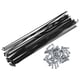 thumbnail image 1 of 40uds Bicicleta Acero Radios 14G Bicicleta Rayos 230mm Longitud con Pezones, 1 of 1