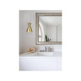 thumbnail image 2 of Living District Halycon 6" Wall Sconce In Satin Gold, 2 of 8