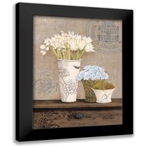 White, Kathryn 19x24 Black Modern Framed Museum Art Print Titled - Palais Chocolat In Cream
