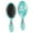Turquoise Christmas Tree, variant on Gold Christmas Tree Pattern Hair Brush,Girls Detangling Hair Brush,Glide Through Tangles with Ease for Wet & Dry Hair,8.8"X2.8"