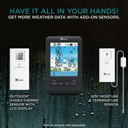Logia ProWeatherLive Wireless Weather Station with 4-Day Forecast & Solar Power