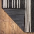 thumbnail image 4 of Better Homes & Gardens Outdoor/Indoor Rug, Charcoal & Ivory Stripe, 4 of 9