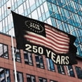 thumbnail image 7 of 250Th Anniversary American Flag Decorative Banner, Single-Sided Flag, Patriotic Us Flag Decoration For Outdoor Indoor Display, 1776-2026 Commemorative Us Flag, Red & White, 7 of 7