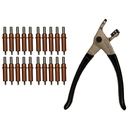 

20 each C1/8 Cleco Fasteners with Pliers