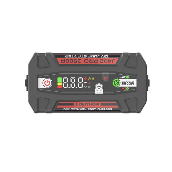 LOKITHOR J402 PRO Jump Starter New Upgrade 3500Amp