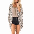 thumbnail image 4 of New Womens Summer Tops 2023 Fashion Round-Neck 3/4 Sleeve Print Casual Outing Blouses Tops Plus Size Long Sleeve Shirt for Women, 4 of 9