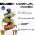thumbnail image 3 of Pintura KAMENSKAYA Liquid Gold Leaf a base de alcohol 20 ml, 3 of 9