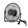 thumbnail image 1 of Mini Ventilateur en Métal 8 Pouces Rotation à 360 Degrés 2 Modes Réglables Alimentation USB Mini Ventilateur Électrique en Métal pour PC /ordinateur Portable /ordinateur Portable (Noir), 1 of 6