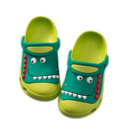 

BENPEN Kids Clogs Dinosaur Lightweight Indoor Outdoor Beach Pool Clogs for Toddlers