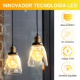 thumbnail image 4 of HORKEY Foco LED Moderna Bombilla Edison 4 Pza/ 6 Pza G25(G80) 4w=40w E26 Caf&eacute; Vidrio Luz Blanca Calida (Paquete de 6), 4 of 7