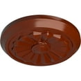 thumbnail image 3 of Ekena Millwork 7 7/8"OD x 1 1/8"P Olivia Ceiling Medallion (Fits Canopies up to 2 1/8"), Hand-Painted Firebrick, 3 of 7