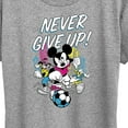thumbnail image 3 of Disney - Never Give Up - Women's Short Sleeve Graphic T-Shirt, 3 of 5