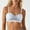 Blue, variant on Half Cup Seamless Underwear For Women With Small Chest Gathered And Large Cup No Steel Ring Flat Chest Strapless Bra Maternity Bra Padded Womens Bras Push up Front Closure Mesh Sports Bra Padded