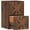 Walnut, variant on Marcree File Cabinet, 2 Drawer Filing Cabinet for Home Office, Wood file Cabinet Fit A4 / Letter Size/ Hanging File Folders, Office Storage for Under Desk, Walnut