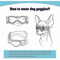 thumbnail image 5 of （Red）Dog Goggles Small Breed, Easy Wear,Adjustable Uv/Wind/Dust/Fog Protection, 5 of 5
