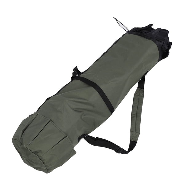 Bolsa De Caña De Pesca Liviana, Diseño De Múltiples Capas, Resistente Al Agua, Portátil, Forma De Cilindro, Bolsa Portadora De Cañas De Pesca, A Prueba De Golpes