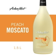 Arbor Mist Peach Moscato Sweet Fruit Wine, 1.5L Bottle