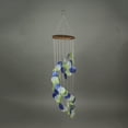 thumbnail image 2 of Chesapeake Bay 10618 Spiral Capiz Wind Chime 29 Inches Blue, Green, White, 2 of 4