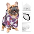 thumbnail image 3 of Balery Peonies Sudadera con Capucha para Perros Pequeños – Ropa para Mascotas, Disfraz para Perros y Gatos, Ideal para Fiestas y Cosplay-X-Small, 3 of 7