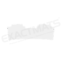 ExactMats - Premium Clear Overlay Floor Mats, Made In USA - Fits Toyota Camry 2015-2017 / Uni-Rear Mat