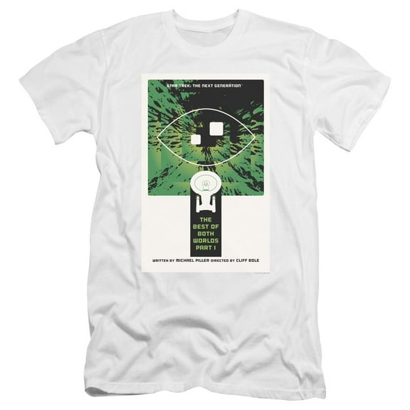 Star Trek - Tng Season 3 Episode 26 - Premium Slim Fit Short Sleeve Shirt - X-Large