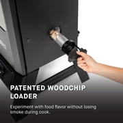 Masterbuilt®710 WiFi Digital Smoker, Vertical Design, 711 Cooking Sq. Inches, 4 Smoking Racks, Wood Chip Loader, Electric Fuel Source to Plug in and Start Cooking, Black Model MB20070924