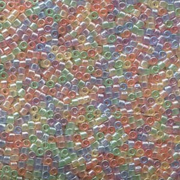 Mix Rainbow Luster Miyuki Delica Beads 11/0 DB-MIX9044-TB