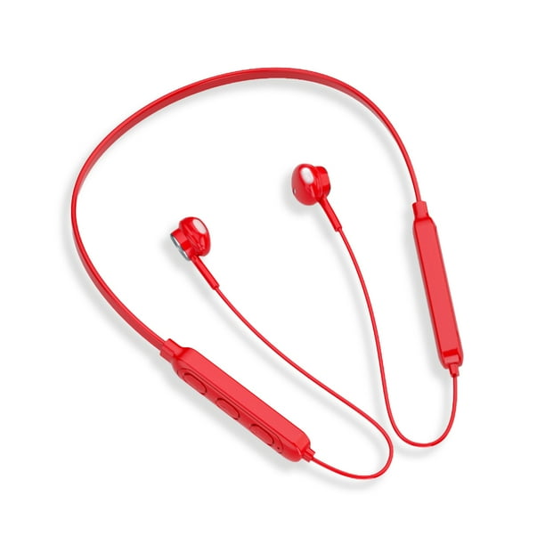 Auriculares de cuello Bluetooth Compatible con el botón Control de