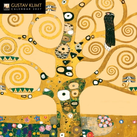 Flame Tree Studio Gustav Klimt Mini Wall Calendar 2027 (Art Calendar) (Paperback)