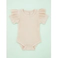 thumbnail image 2 of Baby Girl Outfits Short Ruffle Romper Floral Pants Summer Outfits Cute Baby Girl Clothes 3-6 Months, 2 of 14