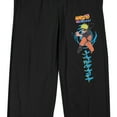 thumbnail image 2 of Naruto Shippuden Naruto Kanji Men's Black Quick Turn Sleep Pajama Pants-XXL, 2 of 5