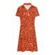 thumbnail image 5 of Vestido Corto de Manga Larga para Mujeres Brillante Impresión Cuello en V Suelto Cómodo, Vestido de Moda de Malla para Fiesta Y Ocasional, 5 of 7