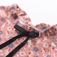 thumbnail image 4 of newwalpole Fashion Little Girls Floral Dress Long Sleeve Ruffled Cute Spring Autumn Pink for Size 2-3 Years, 4 of 9