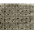 thumbnail image 4 of oneOone Georgette Viscose Pale Orange Fabric Floral & Texture Craft Projects Decor Fabric Printed By The Yard 42 Inch Wide, 4 of 4