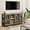 Grey, variant on Roromall 62" Industrial 8-Cube Storage Organizer with 3-Tier Metal Horizontal Bookcase, Long Low Console Shelf for Entryway, Living Room