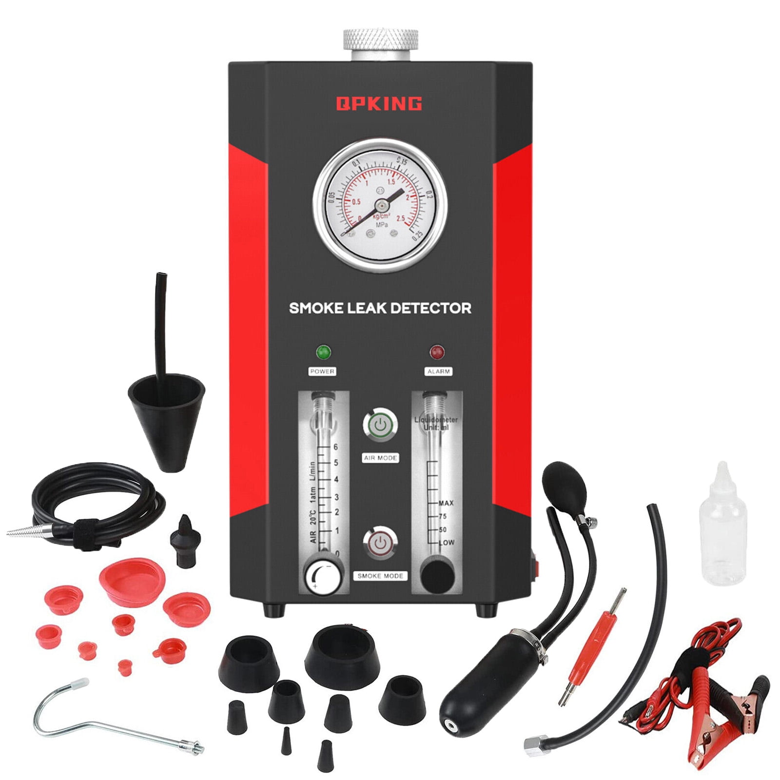 QPKING Automotive Smoke Leak Detector EVAP Smoke Machine Auto Fuel Pipe