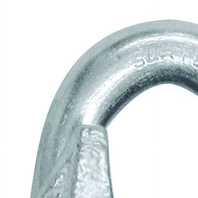 Surtek Made of Malleable Iron Wire Rope Clip, Diameter 7/16"